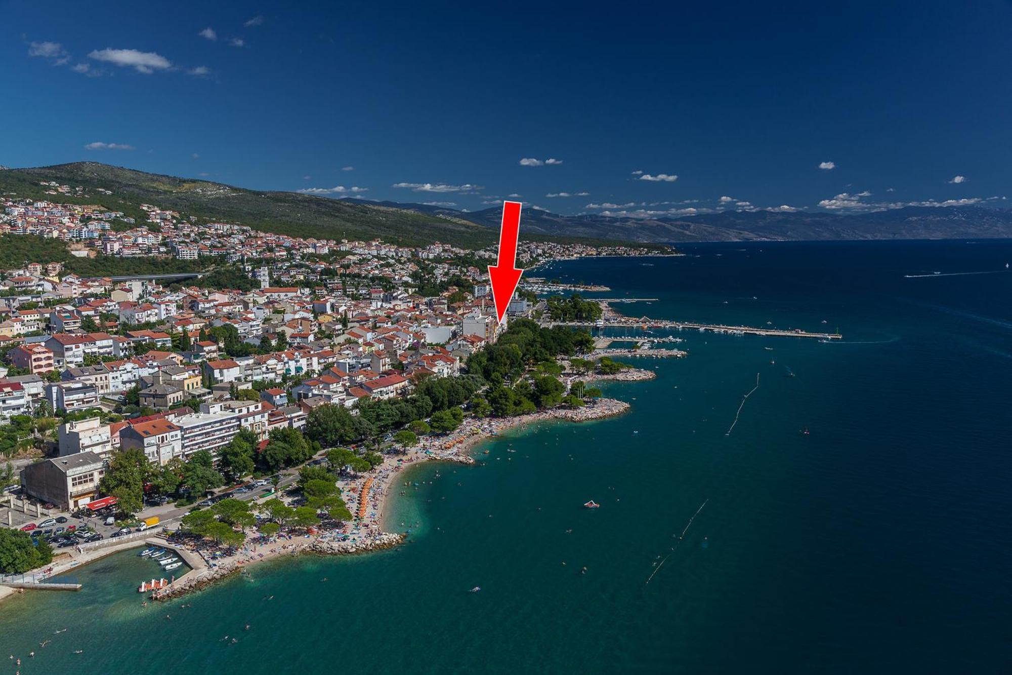 Photel Studio Apartments Crikvenica Zewnętrze zdjęcie